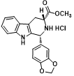 (1R,3R)- methyl -1,2,3,4-tetrahydro-1-(3,4- methylenedioxyphenyl)-9H-pyrido [3,4-B]indole-3-carboxyl