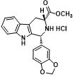 (1R,3R)- methyl -1,2,3,4-tetrahydro-1-(3,4- methylenedioxyphenyl)-9H-pyrido [3,4-B]indole-3-carboxyl