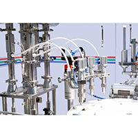 Low Price Rotary Type Small Volume Bottle Filling And Capping Machine  
