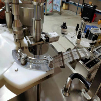 IVD trace diagnostic reagents filling screw cap labeling production line