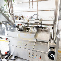 The ampoule drawing filling and sealing machine