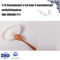 2-(4-Fluorophenyl)-5-[(5-iodo-2-Methylphenyl)methyl]thiophene