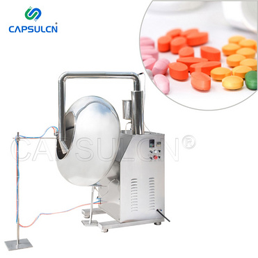 BYC-1000 Type Automatic Pill Film Coating Machine Peanut Coating Machine