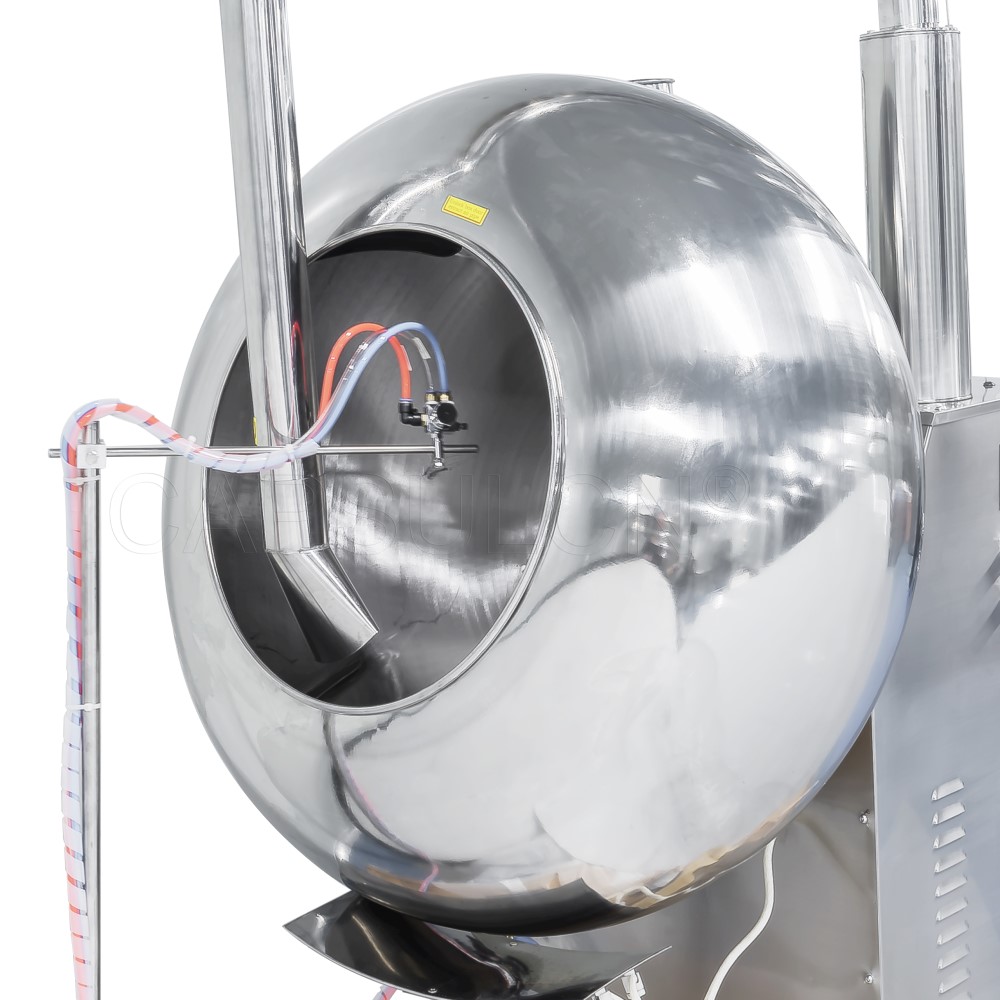 BYC1000 Type Automatic Pill Film Coating Machine Peanut Coating