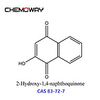 2-Hydroxy-1,4-naphthoquinone (83-72-7)