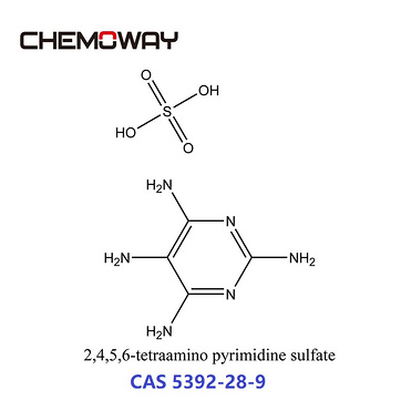 2,4,5,6-tetraamino pyrimidine sulfate  (5392-28-9)