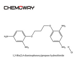 1,3-Bis(2,4-diaminophenoxy)propane hydrochloride (74918-21-1)