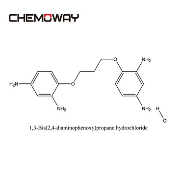 1,3-Bis(2,4-diaminophenoxy)propane hydrochloride (74918-21-1)