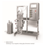 sterilizing in situ glass fermenter(vertical)