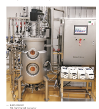 Top magnetic mixing stainless steel bioreactor  the best choice for culture that has high requiremen