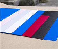 Colourful thick PVC sheet for advertising