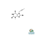 8-bromo-7-(but-2-ynyl)-3-methyl-1H-purine-2,6(3H,7H)-dione