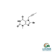 8-bromo-7-(but-2-ynyl)-3-methyl-1H-purine-2,6(3H,7H)-dione