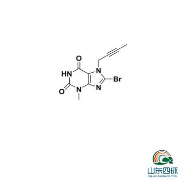 8-bromo-7-(but-2-ynyl)-3-methyl-1H-purine-2,6(3H,7H)-dione