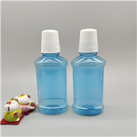250ml high cover mouthwash bottle transparent mouthwash