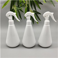 Daily chemicals packaging 250ML detergent spray bottle, small mouse spray gun PET flat bottle