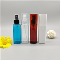 100ml square spray bottle with large cover