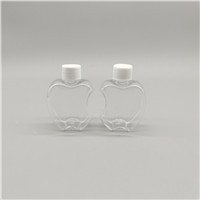 60ml Apple bottle high quality PET with screw cap