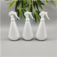 Daily chemicals packaging 250ML detergent spray bottle, small mouse spray gun PET flat bottle