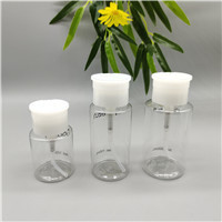 We supply 150ml high quality PET nail polish remover bottle