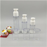 New transparent AS pressing vacuum bottle, plastic spray, cosmetic, spray bottle, lotion, small empt
