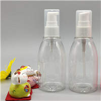 High quality PET50ML100ml plastic bottle color can be customized small mouse gun spray bottle emulsi