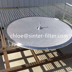 Chromatography column sieve plate