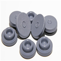 Telfon coated rubber stoppers