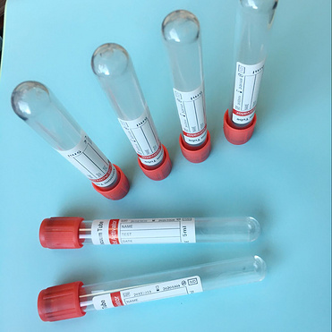 Disposable blood collection tubes