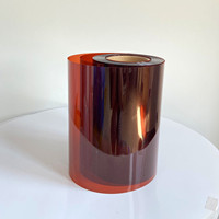 China manufacturer amber pvc film