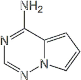 Pyrrolo[2,1-f][1,2,4]triazin-4-amine