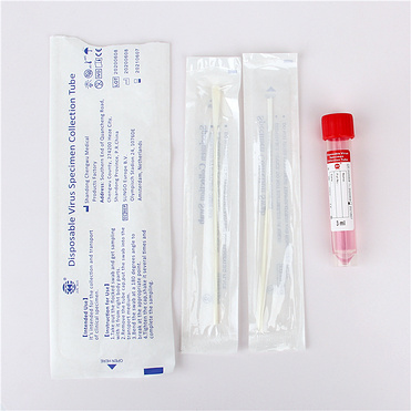 Viral Sampling Tube Nasal or Oral Flocked Swabs with Transport Medium Ce FDA