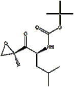 tert-Butyl ((s)-4-methyl-1-((r)-2-methyloxiran-2-yl)-1-oxopentan-2-yl)carbamate