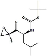 tert-Butyl ((s)-4-methyl-1-((r)-2-methyloxiran-2-yl)-1-oxopentan-2-yl)carbamate