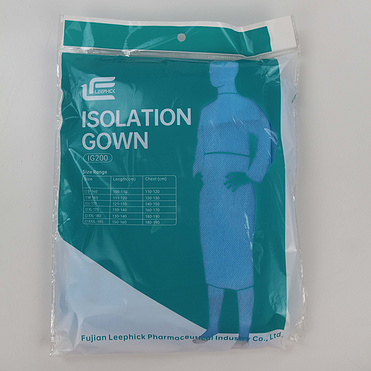 Disposable Isolation Gown IG200 Apron Style Tie on Neck & Waist