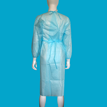 Disposable Isolation Gown IG200 Apron Style Tie on Neck & Waist