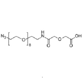 2-((Azido-PEG8-carbamoyl)methoxy)acetic acid