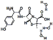 Amoxicillin trihydrate