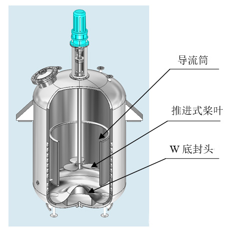 W Shape Crystallization Tank  