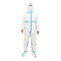 Anti-Static Coverall PPE Taped with Hood, AAMI LEVEL 3 & EN14126