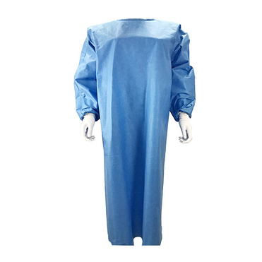 Disposable Non-Woven SMS Reinforced Surgical Gown, AAMI Level 2 & EN13795-1