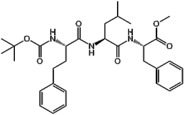 (S)-methyl 2-((S)-2-tert.butoxycarbonyIamino-4-phenylbutanamido-4-methylpentanamido)-3-phenylpropano