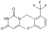 1-(2-Fluoro-6-trifluoromethyl-benzyl)-6-methyl-1H- pyrimidine-2,4-dione