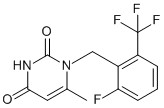 1-(2-Fluoro-6-trifluoromethyl-benzyl)-6-methyl-1H- pyrimidine-2,4-dione