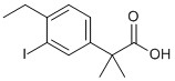 2-(4-Ethyl-3-iodophenyl)-2-methylpropanoic acid