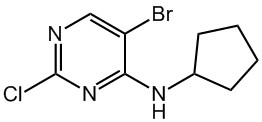 5-Bromo-2-chloro-N-cyclopentylpyrimidin-4-amine