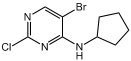 5-Bromo-2-chloro-N-cyclopentylpyrimidin-4-amine