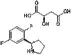 (R)-2-(2,5-difluorophenyl)pyrrolidine (R)-2-hydroxysuccinate