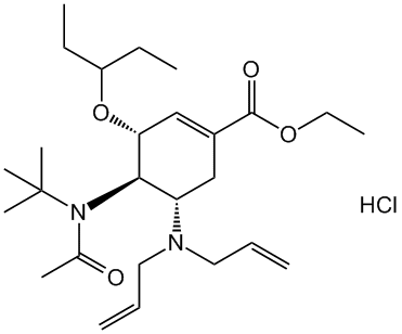 (3R,4R,5S)-Ethyl 4-(N-(tert-butyl)acetamido)-5-(diallylamino)-3-(pentan-3-yloxy)cyclohex-1-enecarbox