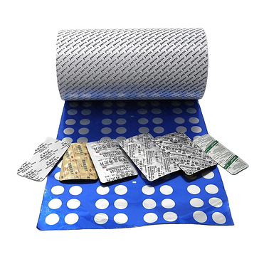 Pharma grade PTP blister aluminum foil